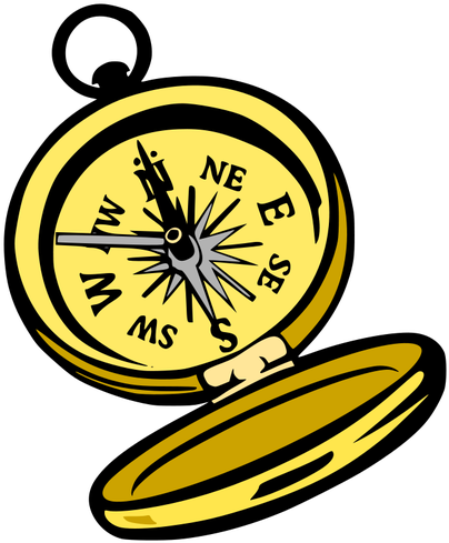 47 Editable Clip Art Free Compass Public Domain Vectors - Compass Clipart (413x500)