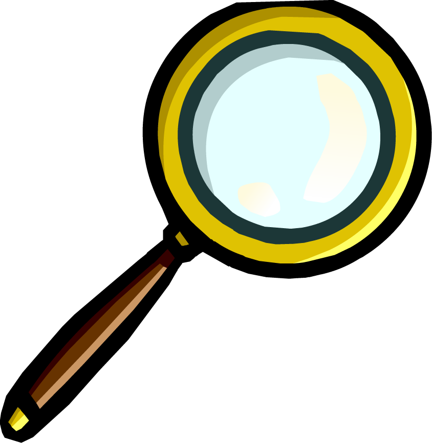 Club Penguin Wiki - Treasure Hunt Magnifying Glass (844x866)