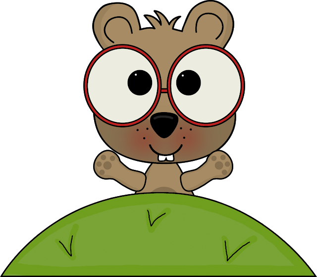 We Will Probably Write About Whether Or Not He Saw - Groundhog Day Printables (640x561)
