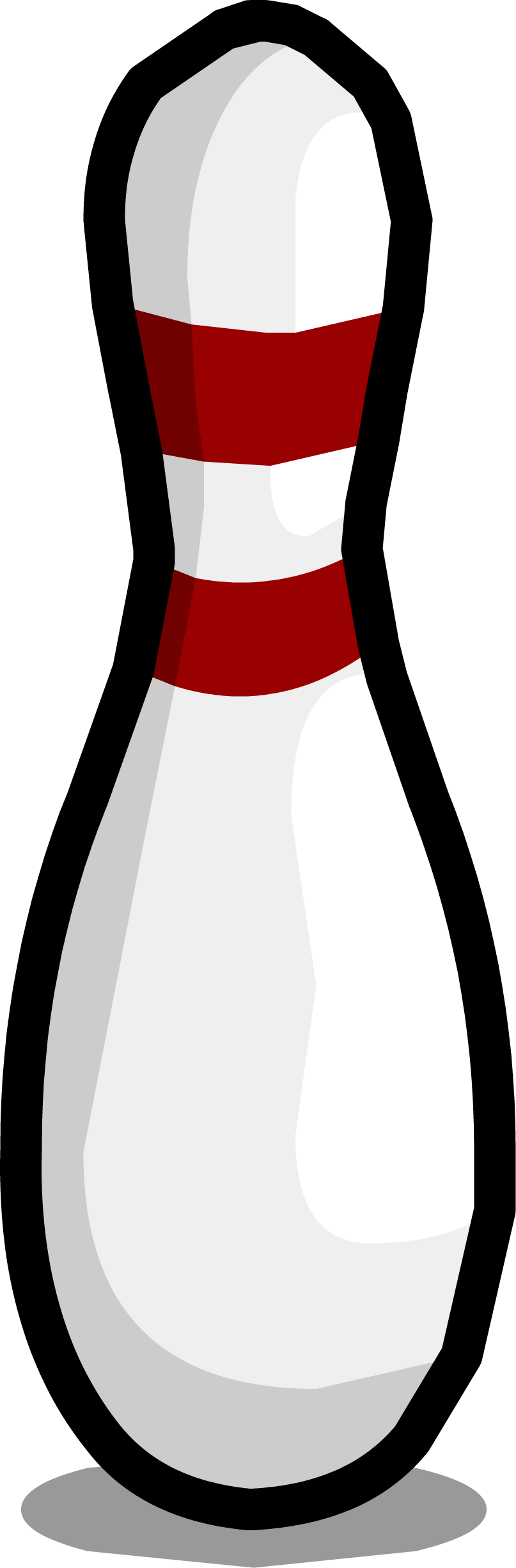 Club Penguin Wiki - Bowling Pin Sprite (807x2451)