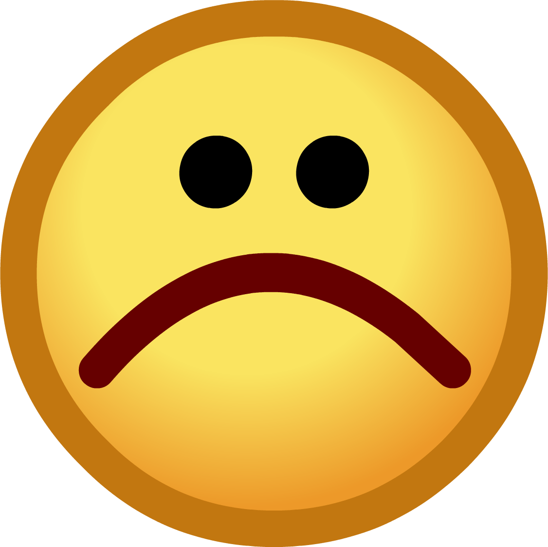 List Of Emoticons - Club Penguin Sad Emoji (1126x1125)