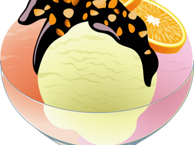 Cream Clipart Dish Clipart - Ice Cream Vector (640x480)