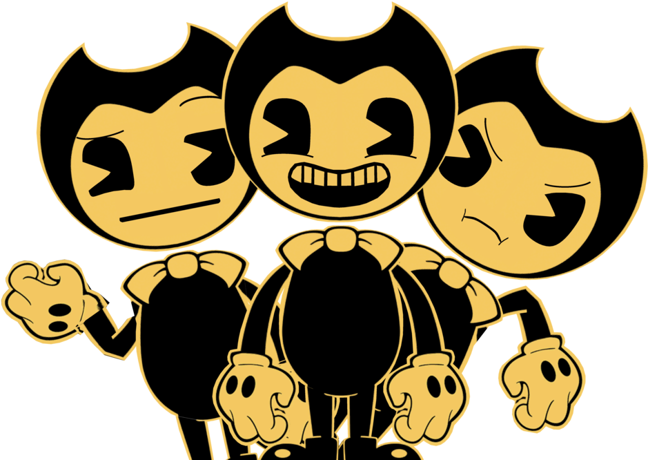 Bendy 2d Now With Flexes - Bendy And The Ink Machine C4d Png (1183x676)