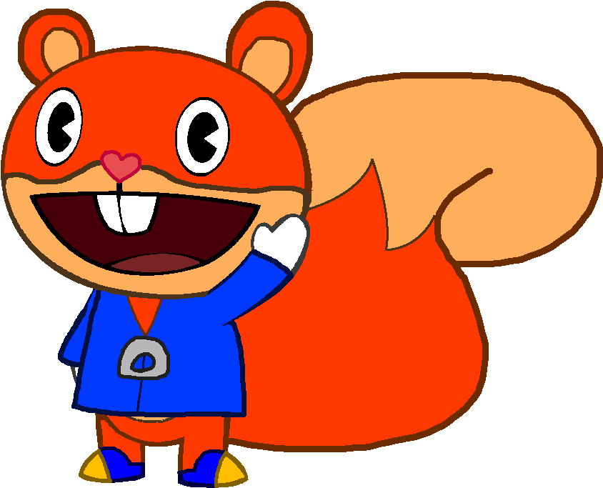 Thumbnail For Version As Of - Happy Tree Friends Squirrel (908x736)
