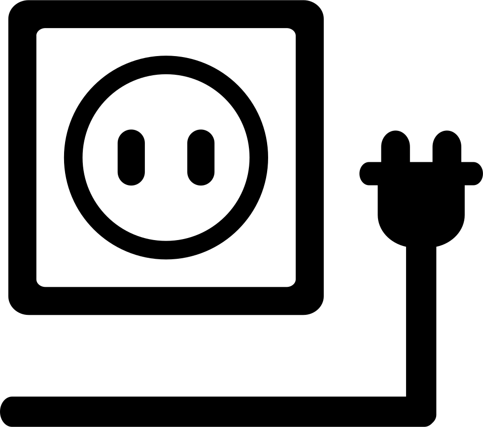 Electric Appliance Plug Svg Png Icon Free Download - Electric Plug Icon Png (980x868)