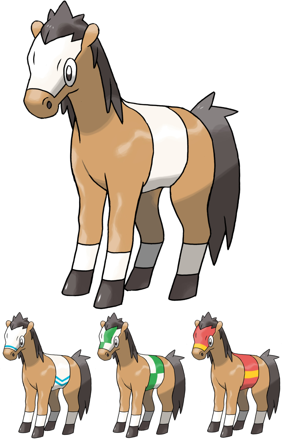 Horse Fakemon By Petetoaddy Horse Fakemon By Petetoaddy - Fakemon Normal Type (1024x1538)