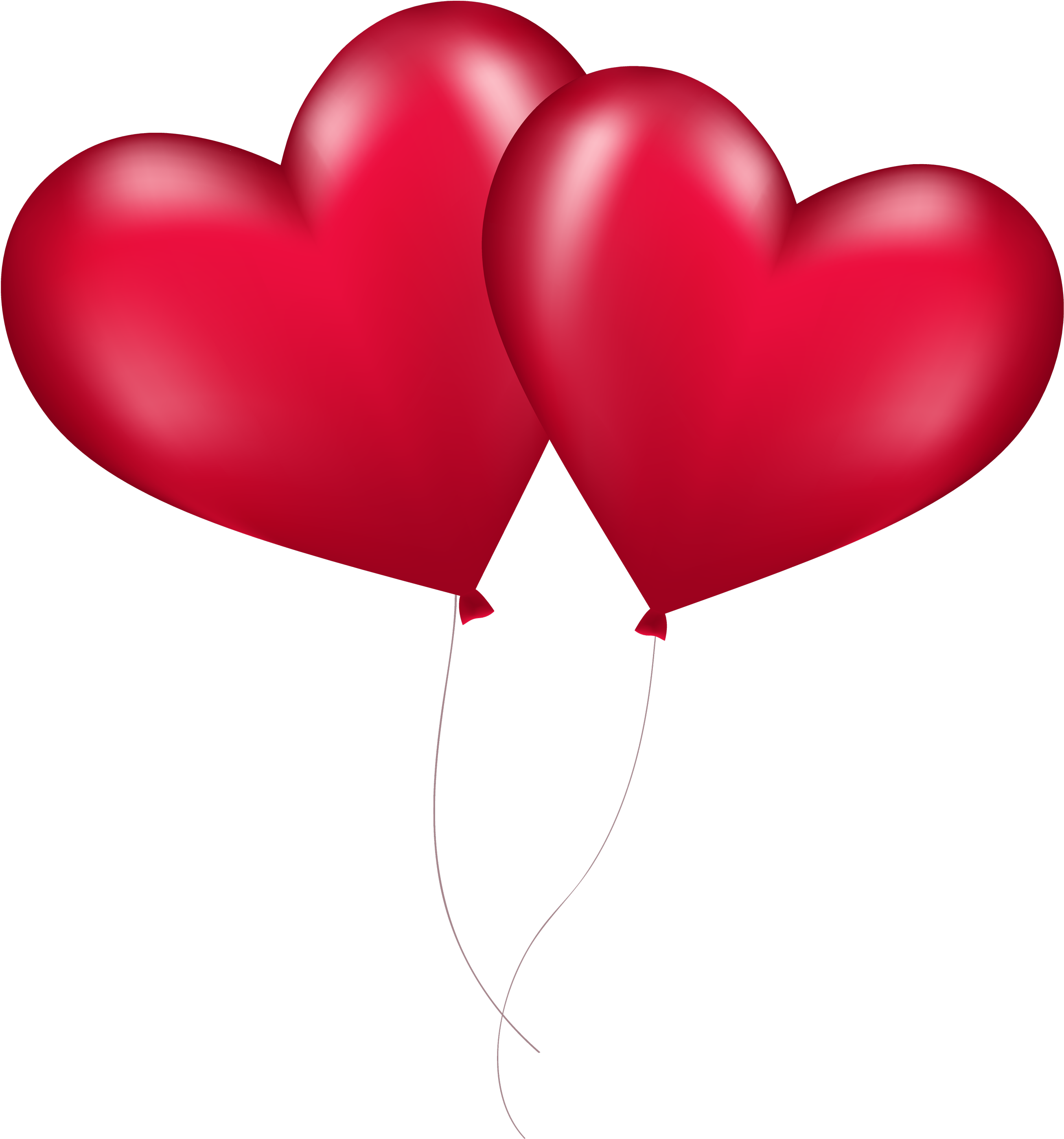 Heart Balloons Png Image - Heart Balloons Png (3000x3000)