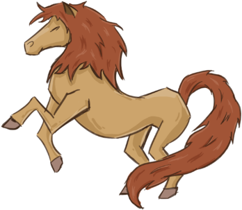 The Pro Tail $225 - Horse Tail Cartoon Png (360x360)