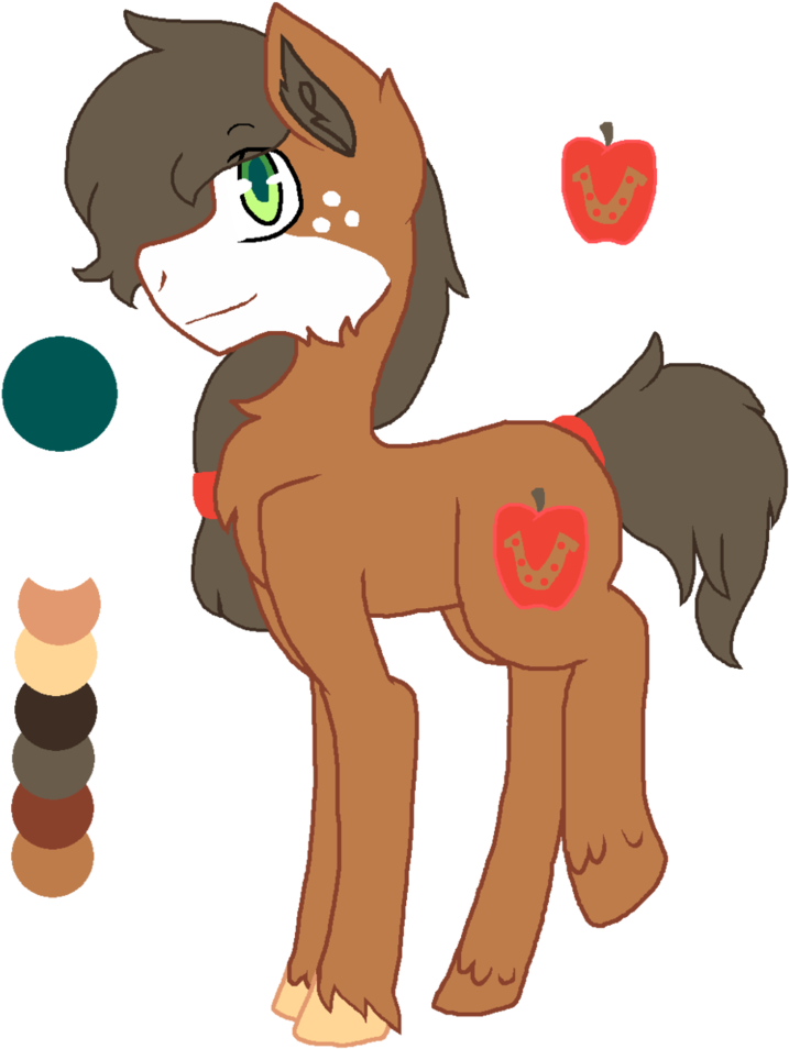 Horse Apple Ref By Fandomfoxfire - Osage Orange (810x986)