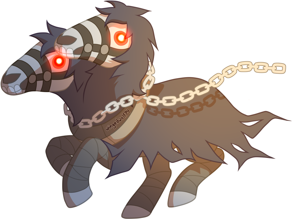 Horse, But Hole Ahead By Wingedwolf94 - Chibi Horse (1024x771)