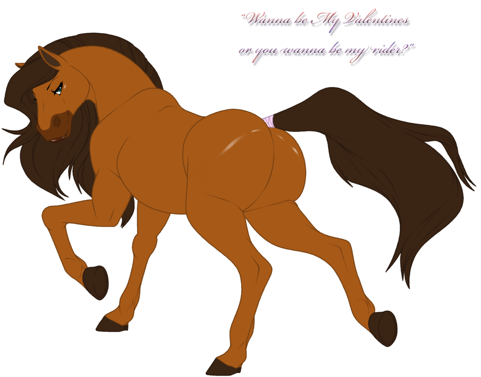 Valentines Day Horse Colored And In Progress By Wsache007 - Illustration (1024x847)