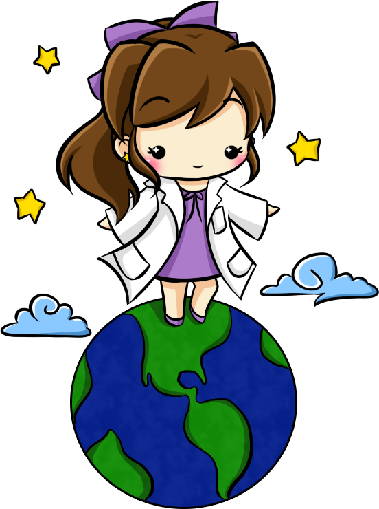 Cute- Suiting Since Part Of What I'll Be Teaching In - Science Clipart (552x740)