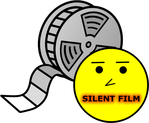 Thumbnail For Version As Of - Silent In Cinema Clipart (647x504)