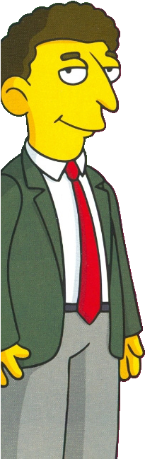 Thumbnail For Version As Of - Mr Bergstrom The Simpsons (261x673)