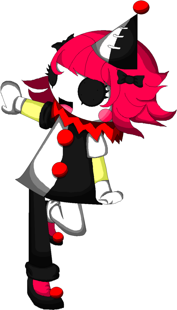 A Happy Mime Clown- Lalaloopsy Charlotte By Pioxys - Lala Loopsy Fanart (764x1046)