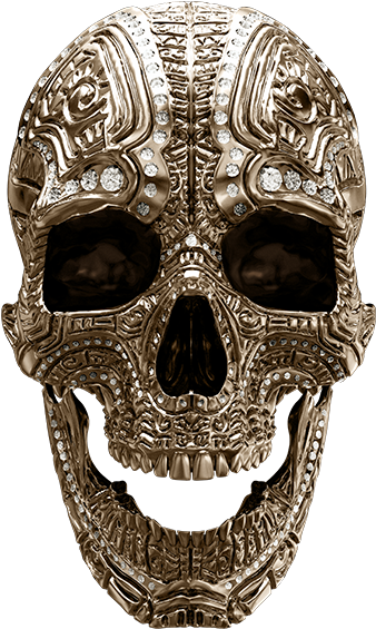Zombie Studio - Skull (465x642)