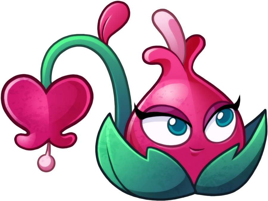 Blooming Heart - Plants Vs Zombies 2 Blooming Heart (1000x1000)