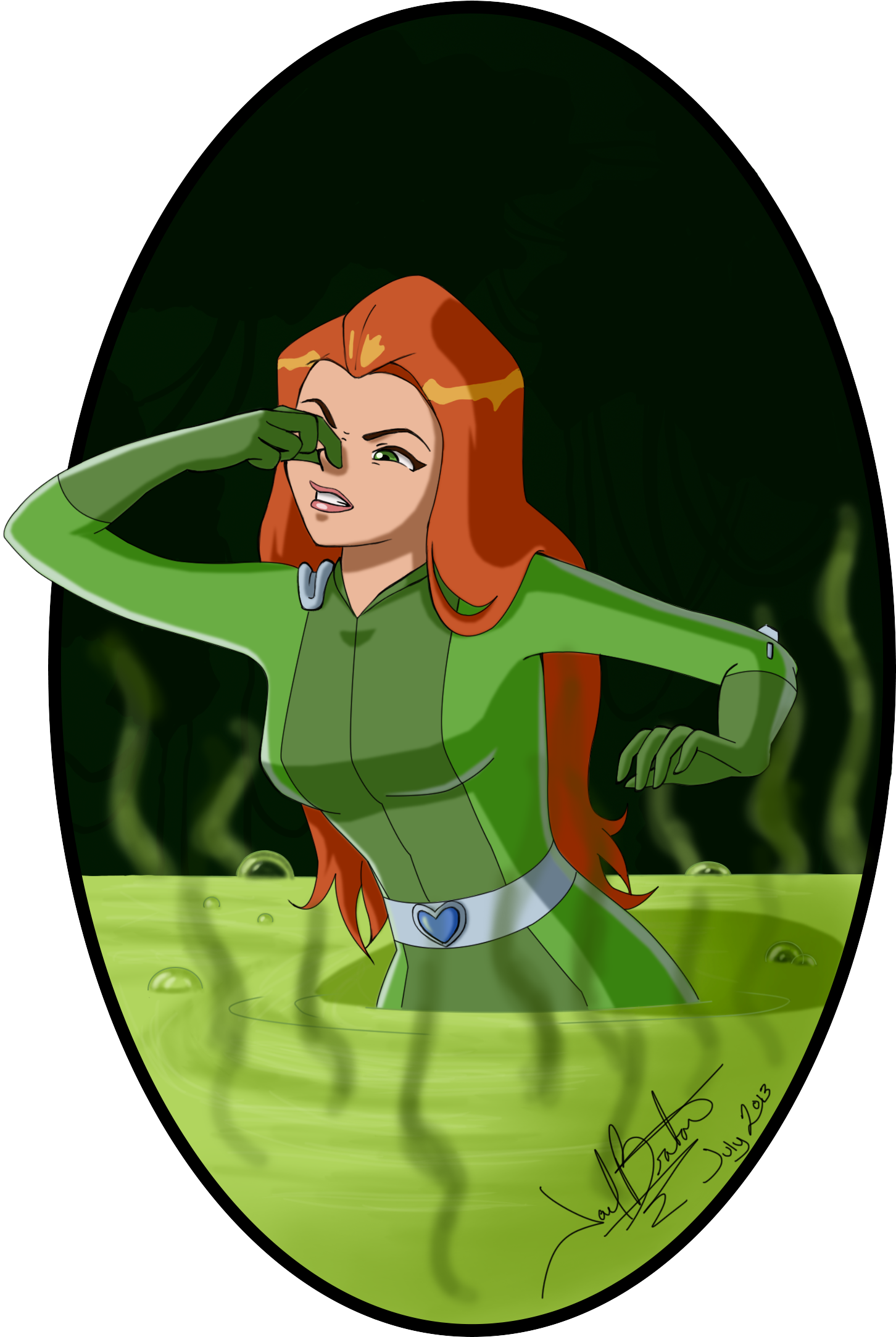 Smelly Sam By Superjay15 - Cartoon (1652x2592)