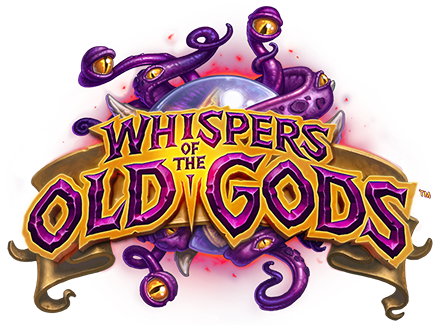 Wotog Logo - Hearthstone Whispers Of The Old Gods Logo (446x326)