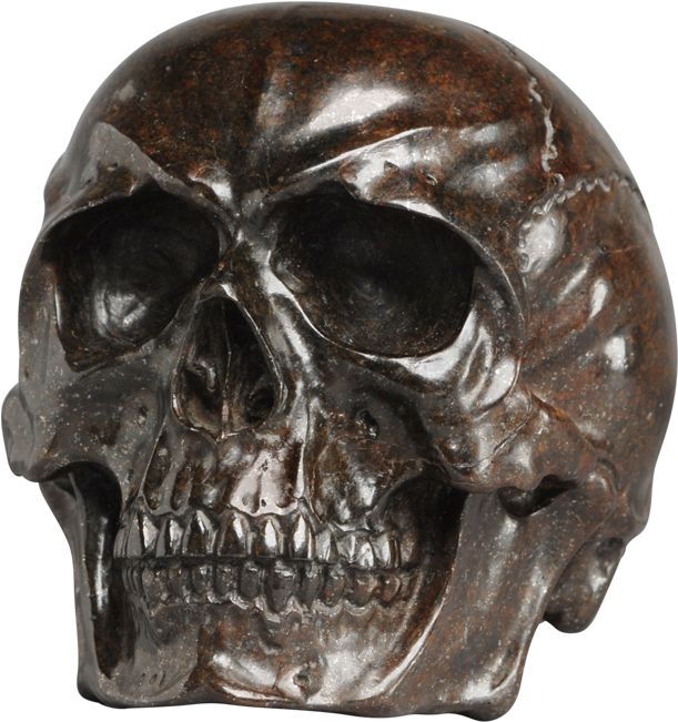 A Carving From A Meteorite Of A Human Skull - Skull (750x750)