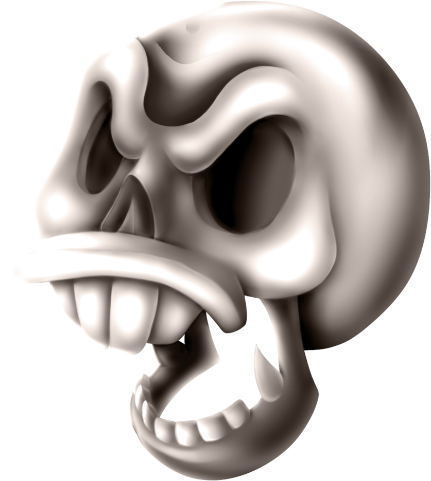 Evil Derp Skull By Sillyewe Evil Derp Skull By Sillyewe - Skull (1024x1024)