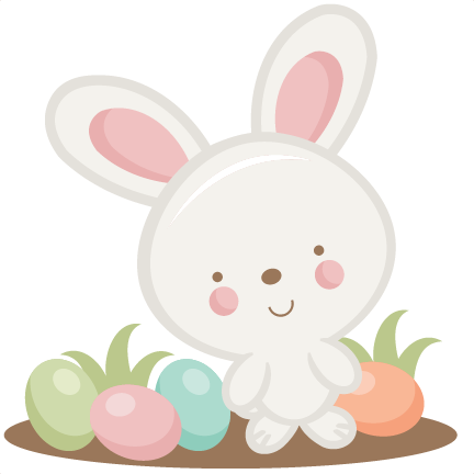 Easter Bunny Svg Scrapbook Cut File Cute Clipart Files - Free Easter Bunny Svg File For Cutting (432x432)