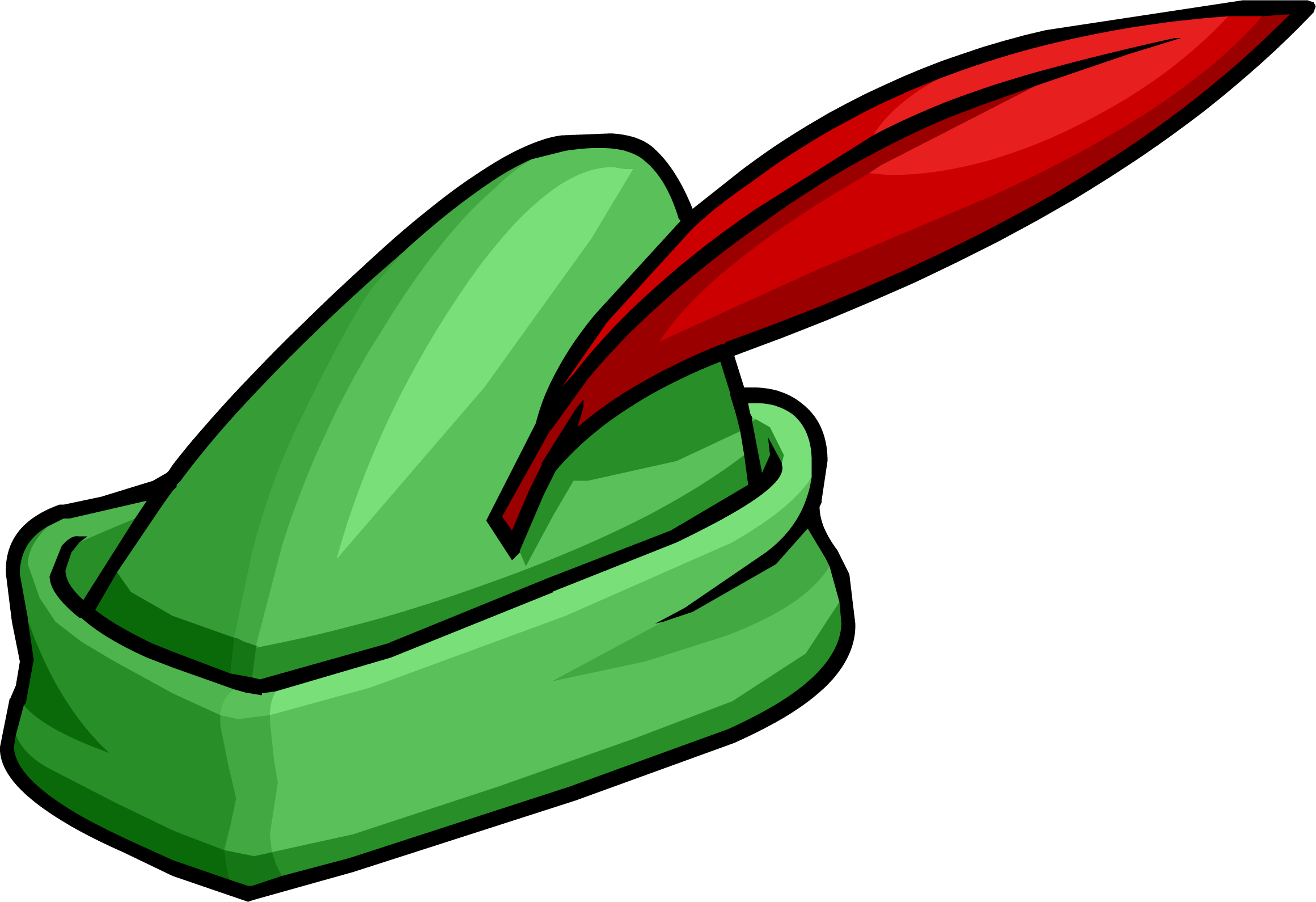 Club Penguin Robin Hood T-shirt Top Hat - Club Penguin Robin Hood T-shirt Top Hat (2321x1590)