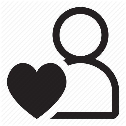 Add, Contact, Friend, Heart, Like, Love, Person Icon - Person Heart Icon Png (512x512)