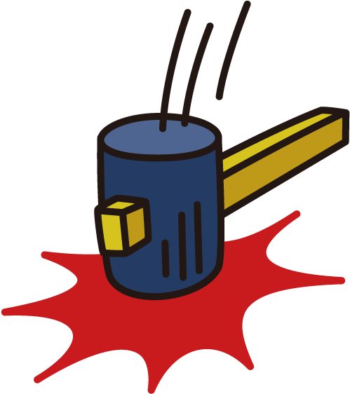Hammer Cartoon Clip Art - Hammer Cartoon Png (625x625)