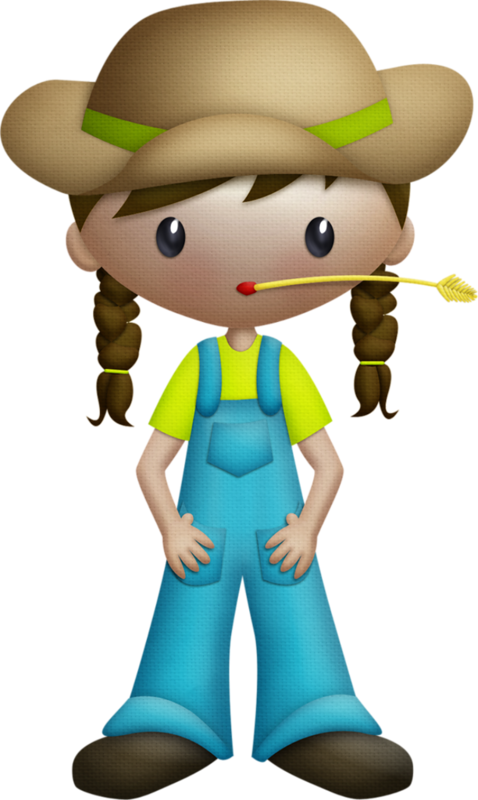 Crafts - Clip Art Farm Girl (612x1024)