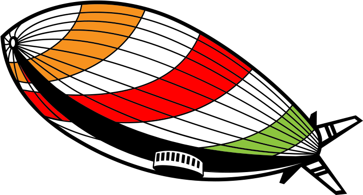 Transparent Png Zeppelin Illustration Vector Free Download - Boat (1200x628)