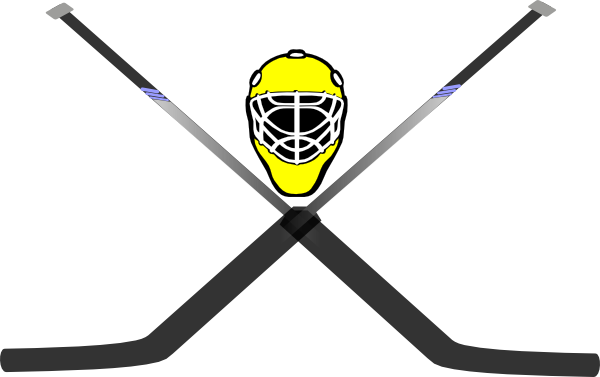 Goalie Pictures - Ice Hockey Cross Stick (600x377)
