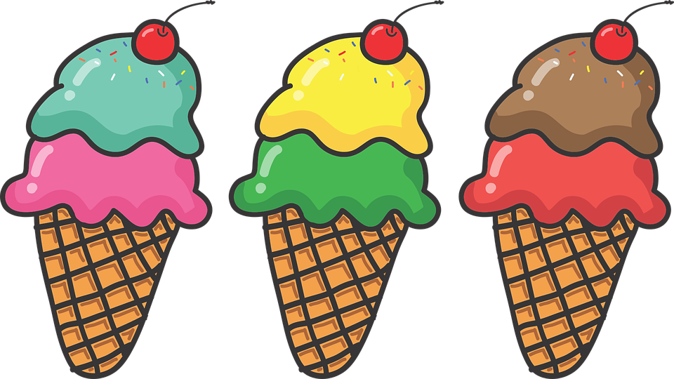 Ice Cream Sundae Cartoon 7, Buy Clip Art - Ice Cream Cone Clipart (1280x720)