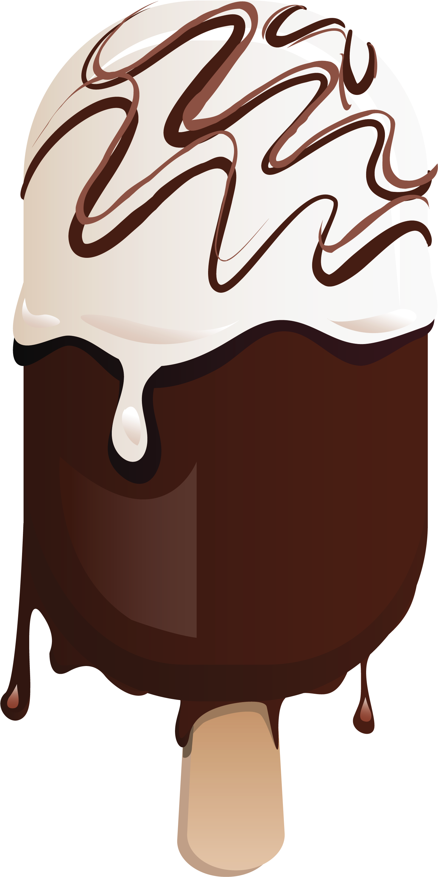 Ice Cream Cones Sundae Chocolate Ice Cream - Ice Cream Cones Sundae Chocolate Ice Cream (1536x3132)