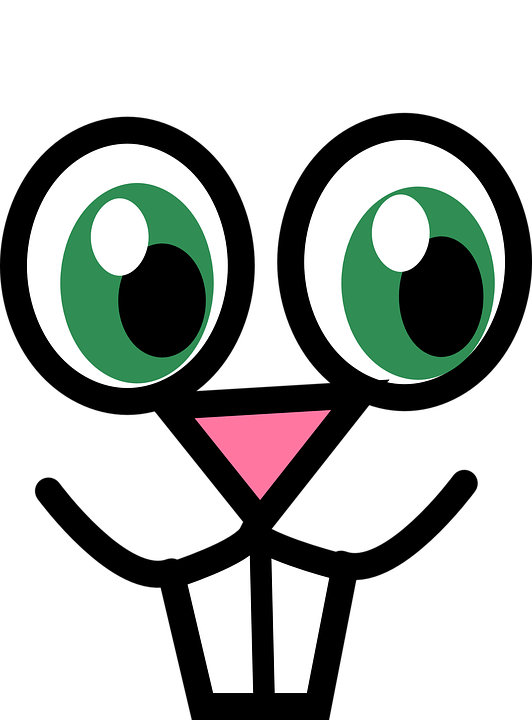 Stupid Smiley Cliparts - Rabbit Clip Art (532x720)