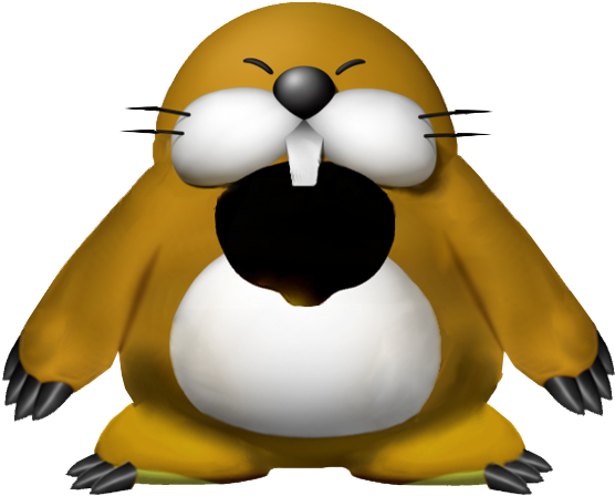 Thumbnail For Version As Of - Monty Mole Mario (600x500)