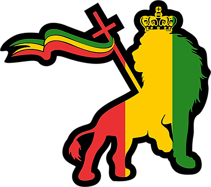 Lion Rastalion Rasta Rastafarian Rastalove Respect - Lion Of Judah Png (720x638)