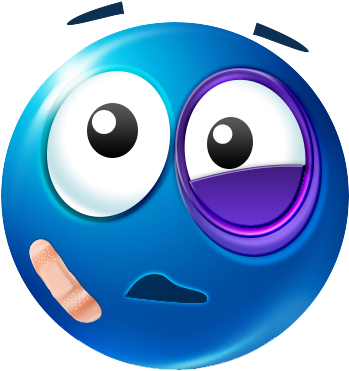 Black Eye Emoji (512x512)