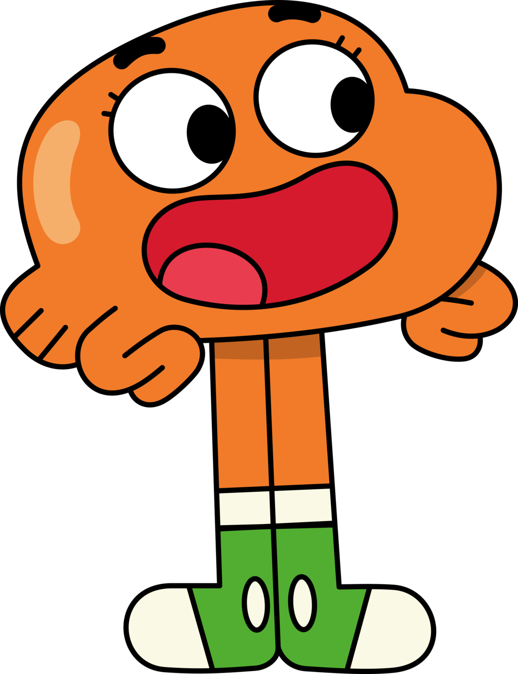 Gumball Clipart Cartoon - Darwin Incrível Mundo De Gumball (1024x1332)