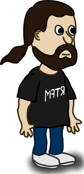 Man Clip Art At Clker Com Vector Clip Art Online Royalty - Toga Clip Art (288x594)