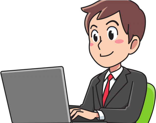 Secretary Clipart Extra Work - Man Working Clipart (640x480)