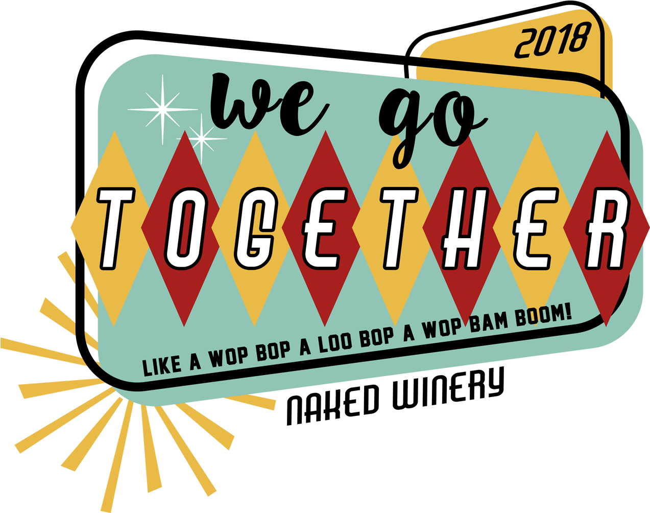 Club Naked We Go Together Seattle Pickup Party - Graphic Design (3300x1086)