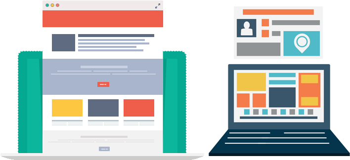 Landing Page Design - Landing Page Png (720x340)