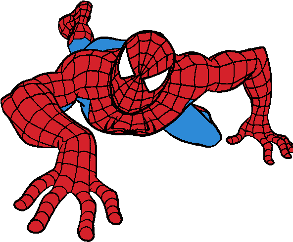 Desenho Homem Aranha 3 (591x505)