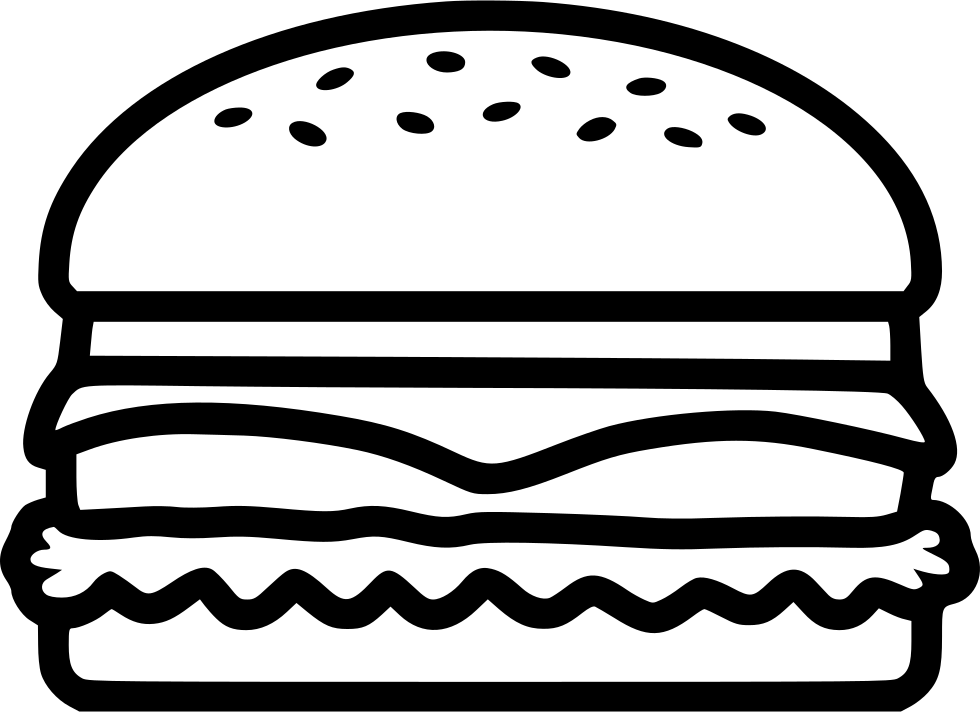 Cheeseburger Comments - Cheese Burger Art (980x712)
