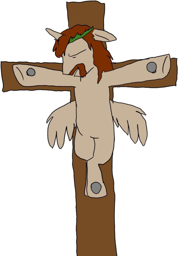 Jesus Pony By Sanebronylol-d5k48se - My Little Pony Jesus (769x1038)