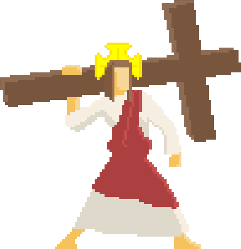 Fighter Jesus By Filipelfo - Cross (800x800)