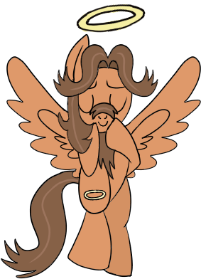 Jesus Pony By Iambrillancetheppg - Pony (540x448)