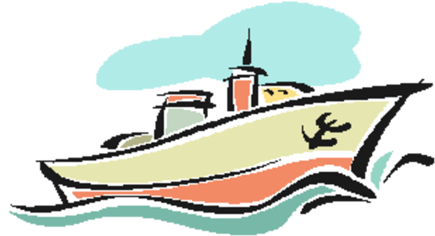 On The Boat - English Alphabet Drawing X (640x357)