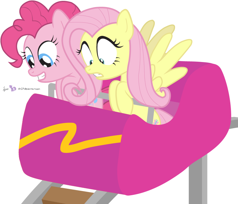 Bipolar Coaster By Dm29 - Pinkie Pie (845x728)